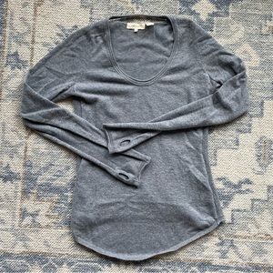 Inhabit scoop neck cashmere sweater size small